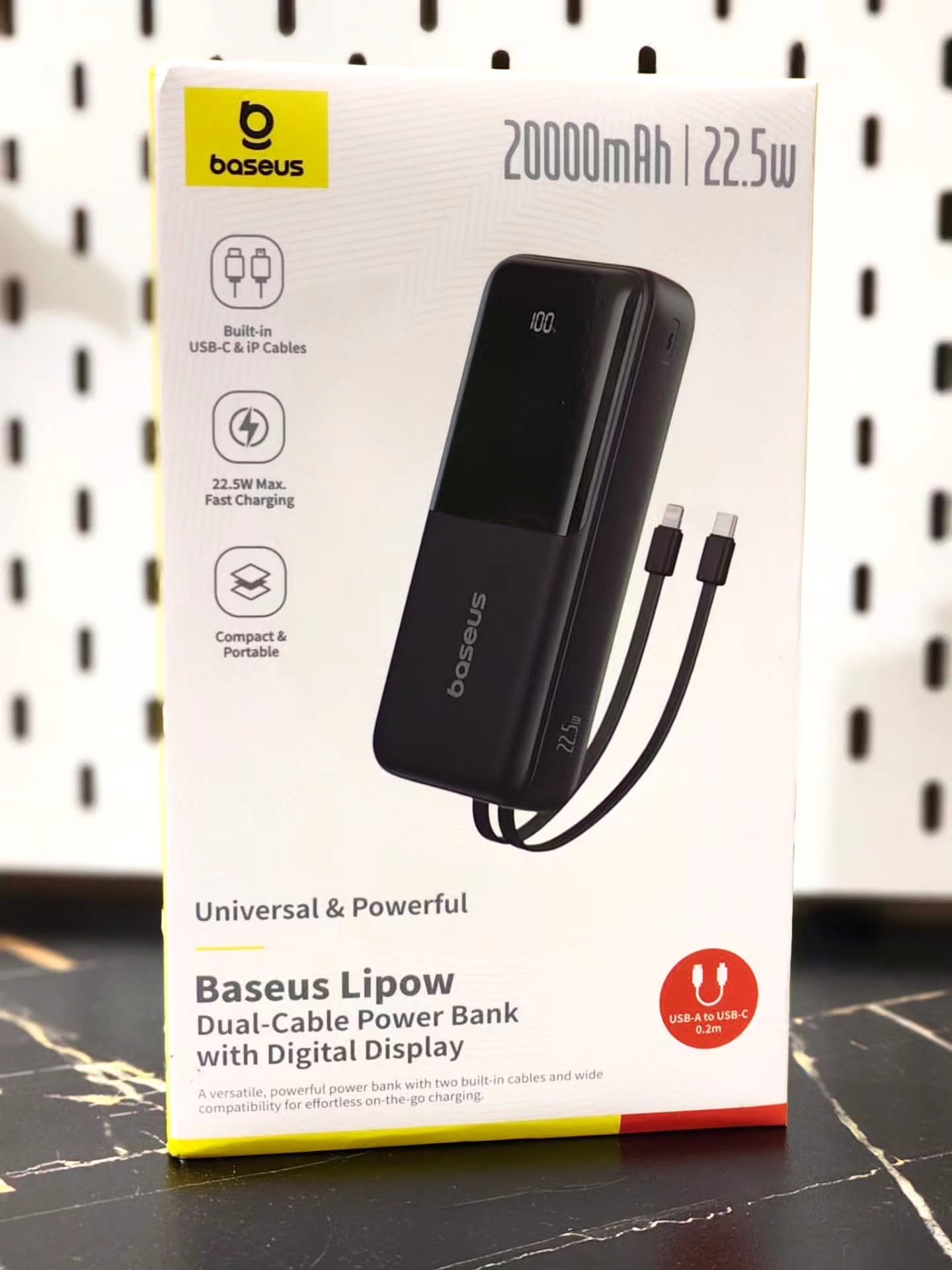 Baseus Lipow 22.5W 20000mAh Power Bank