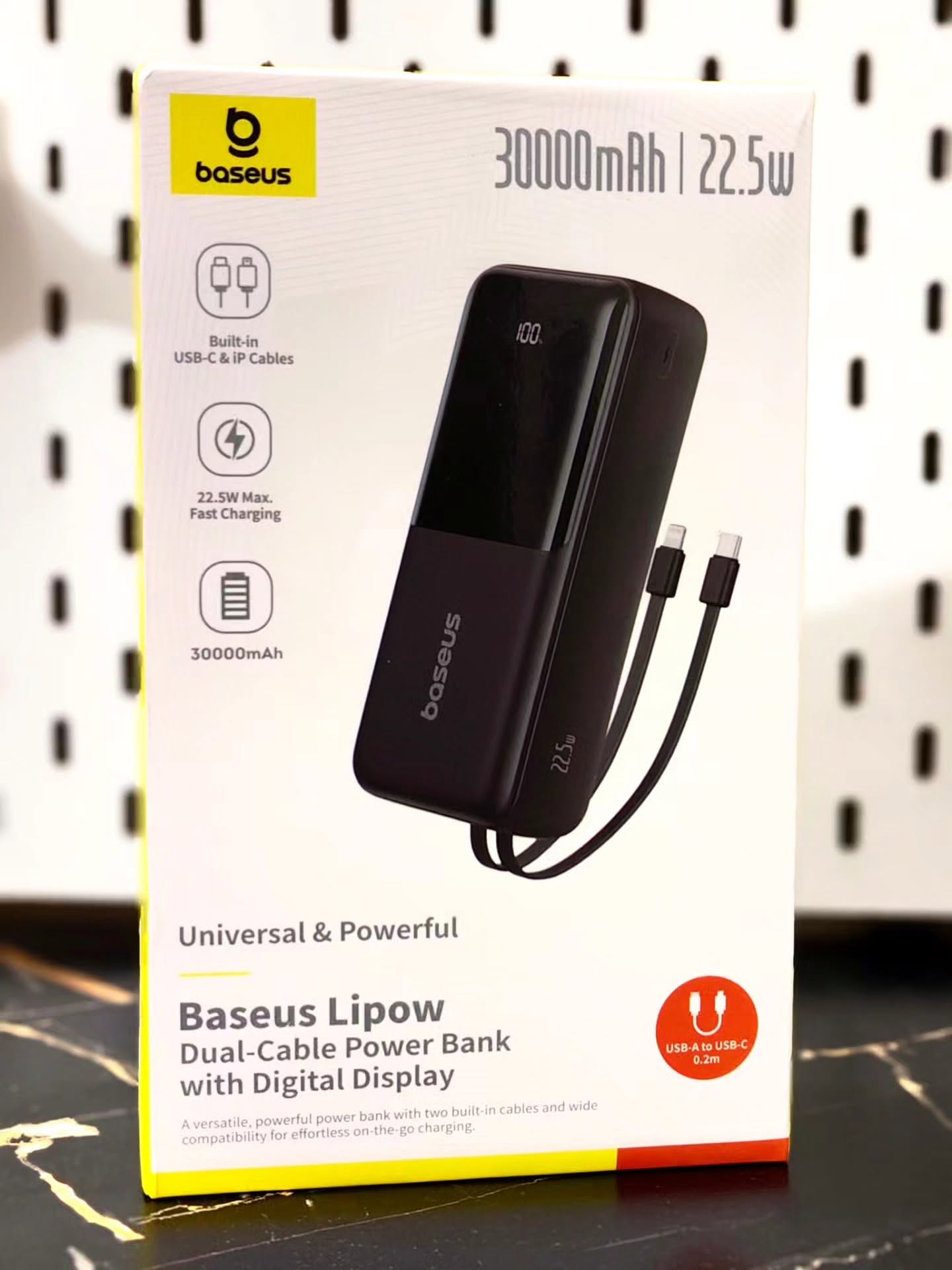 Baseus Lipow 22.5W 30000mAh Power Bank