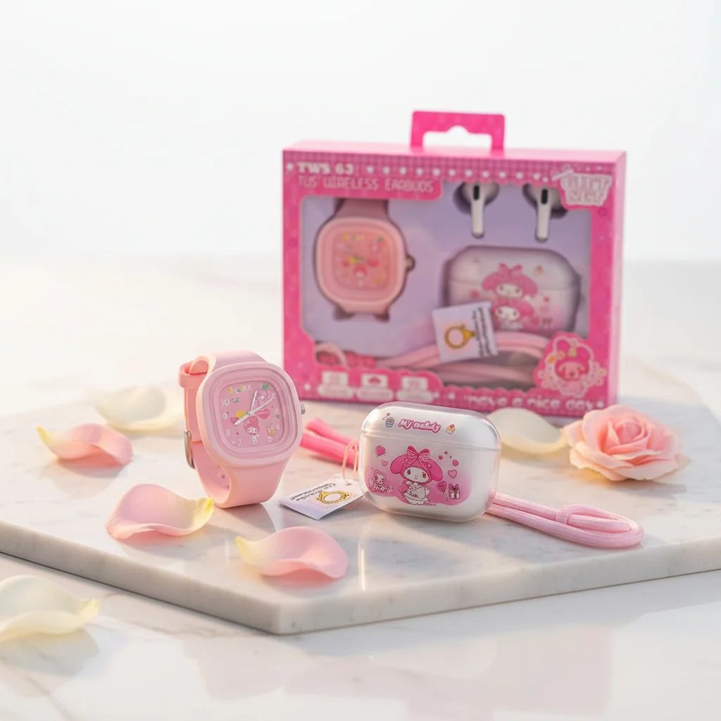 TWS 63 Gift Set With Watch & Key Chain